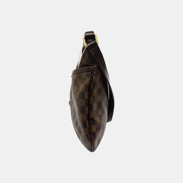 BLOOMSBURY PM Damier Ebene Coated Canvas Brown