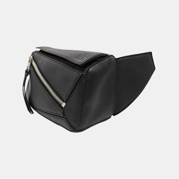Puzzle Mini Calfskin Black