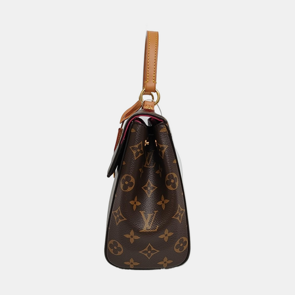 CLUNY Monogram Coated Canvas Brown