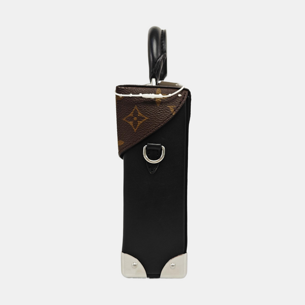 CAMERA BOX Monogram Calfskin Black