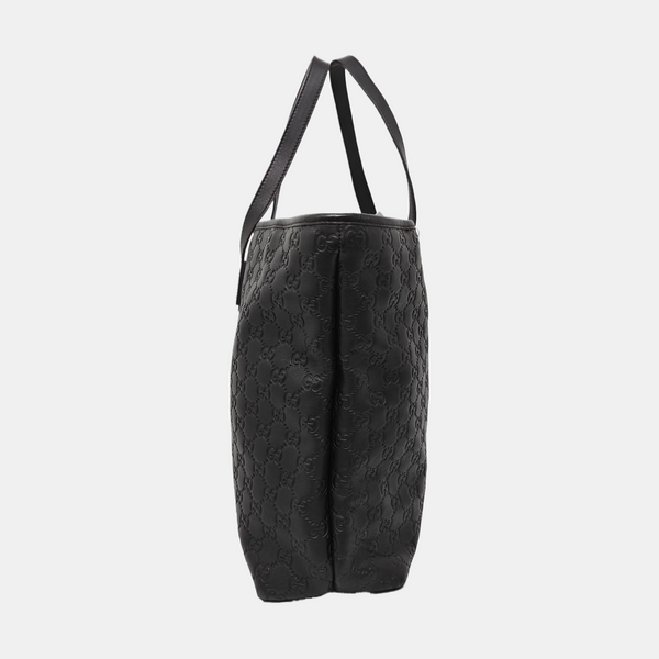 GG Imprime Monogram Calfskin Black