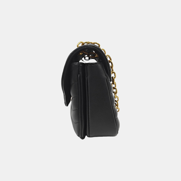 NEW WAVE PM Quilted Calfskin Black