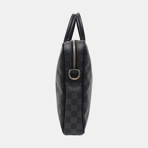 PORTE-DOCUMENTS PM Damier Graphite Coated Canvas Black