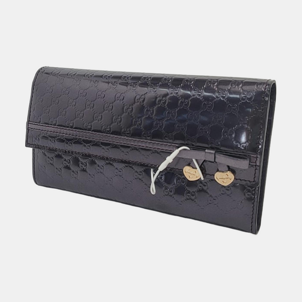 Monogram Calfskin Wallet Purple
