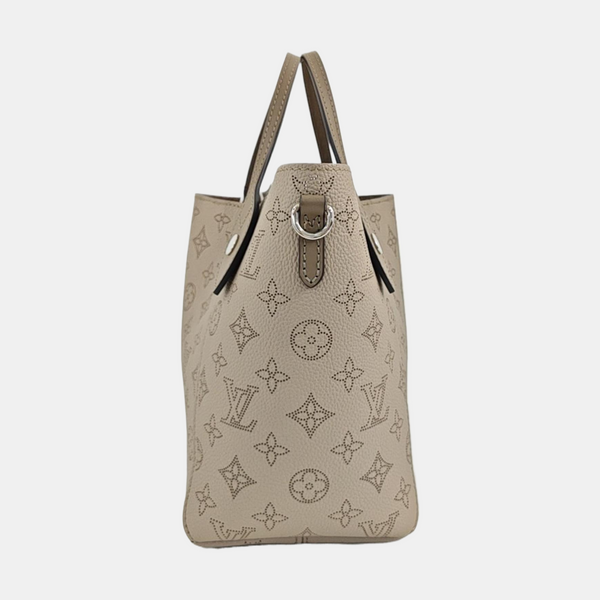 HINA PM Monogram Calfskin Gray