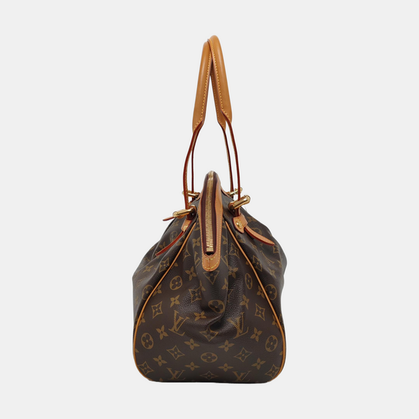TIVOLI GM Monogram Coated Canvas Brown
