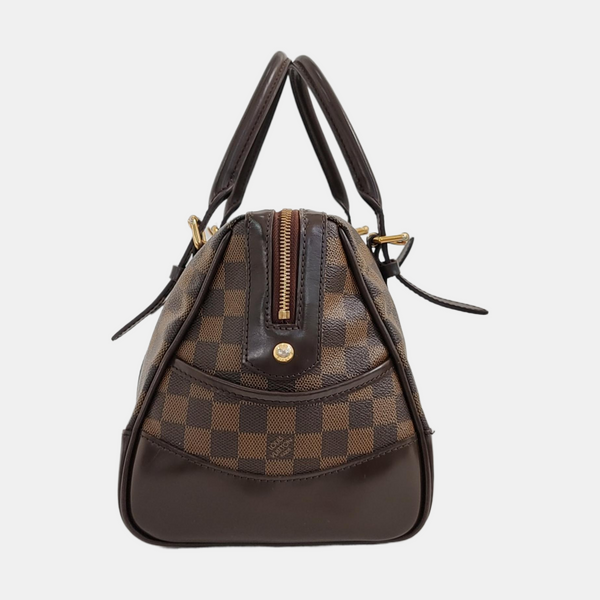 BERKELEY Damier Ebene Coated Canvas Brown