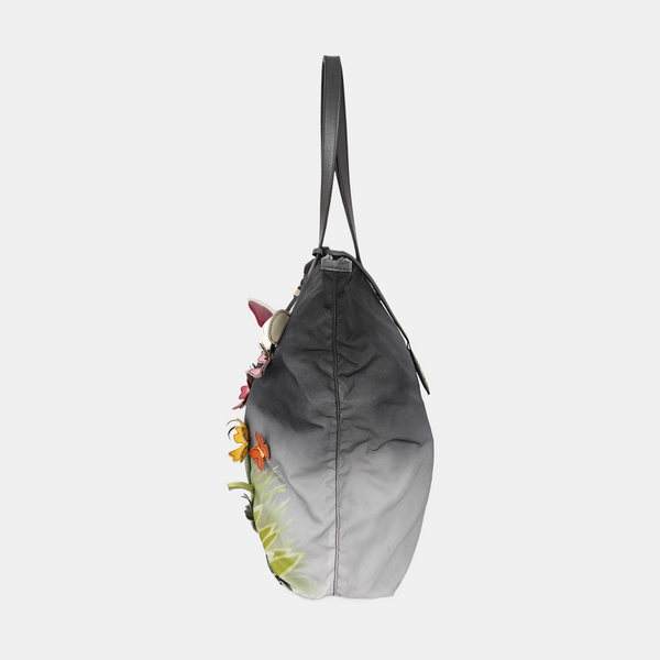 Nylon Top Handle Bag Multicolor