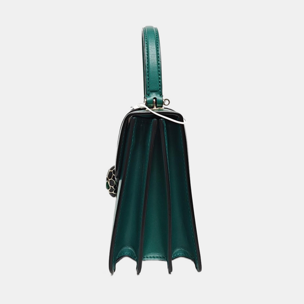 SERPENTI FOREVER Small Calfskin Green