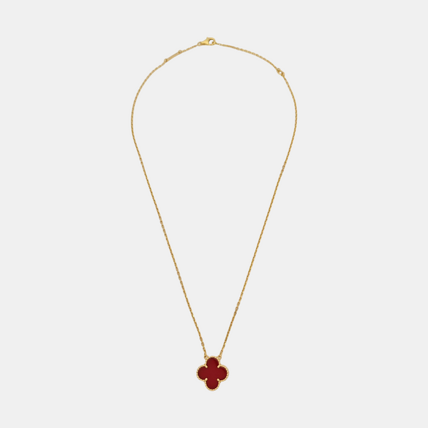 Vintage Alhambra 18k Gold Necklace