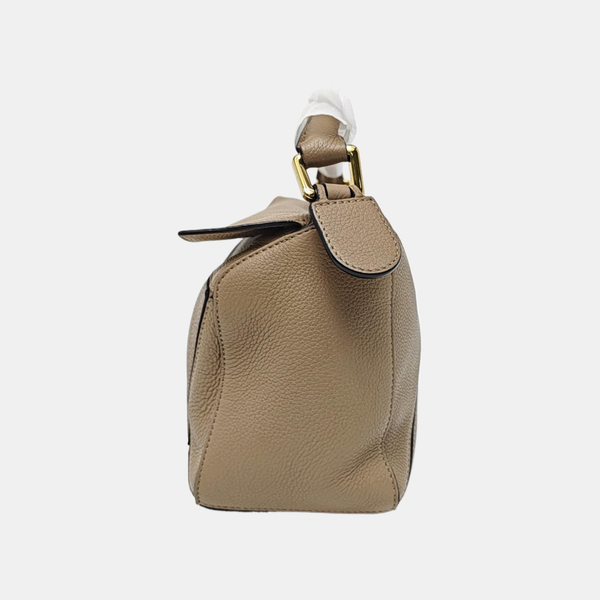 Puzzle Small Calfskin Beige