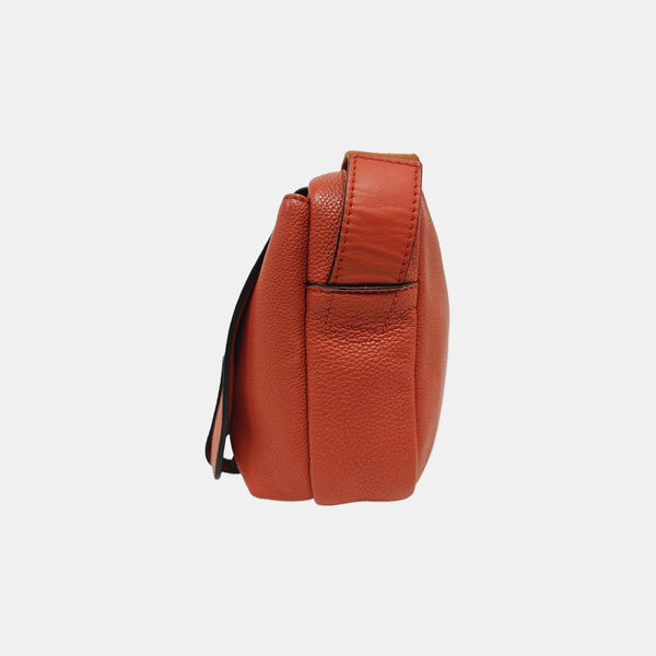Calfskin Shoulder Bag Extra Small Red