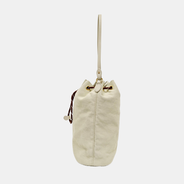 Fabric Bucket Bag Green