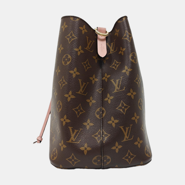 NÉONOÉ MM Monogram Coated Canvas Brown