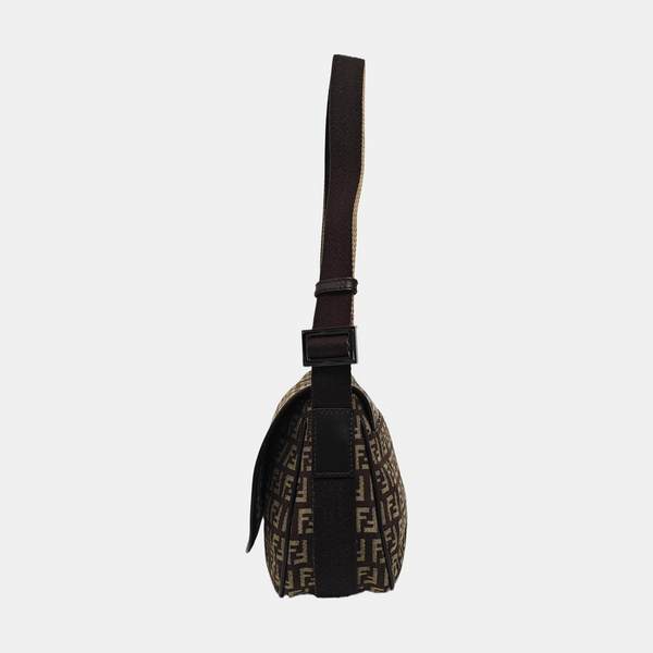 Canvas Shoulder Bag Brown