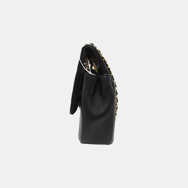 CLASSIC FLAP Jumbo Quilted Lambskin Black