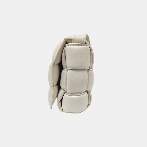 Cassette Medium Lambskin White