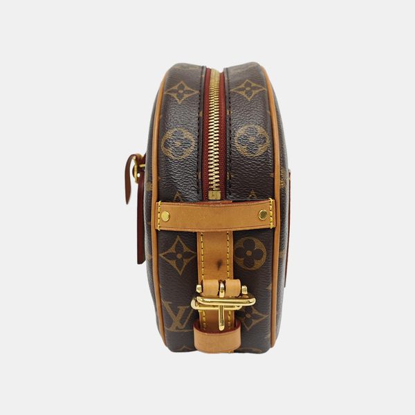 BOITE CHAPEAU MM Monogram Coated Canvas Brown