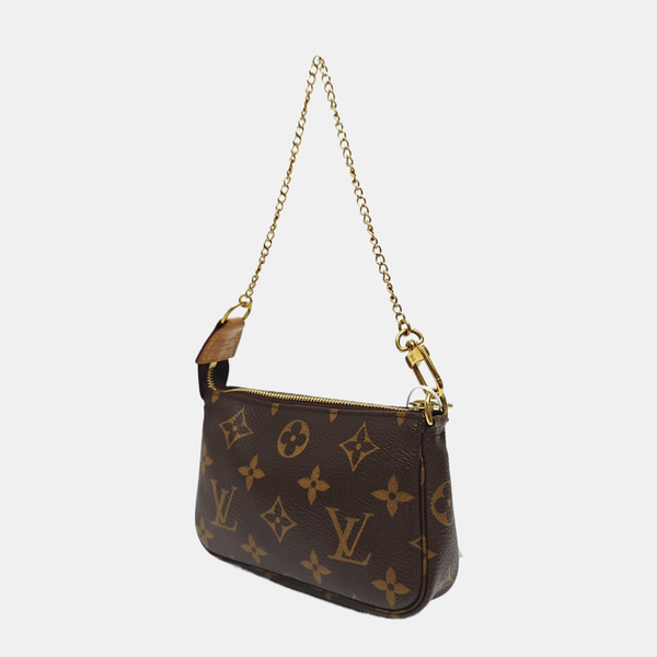 ACCESSOIRES Mini Monogram Coated Canvas Brown