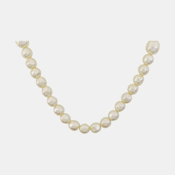 Metal White Necklace