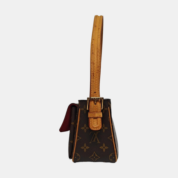 VIVA CITE Monogram Coated Canvas Brown