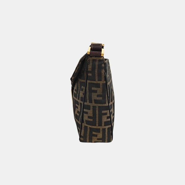 Canvas Shoulder Bag Brown