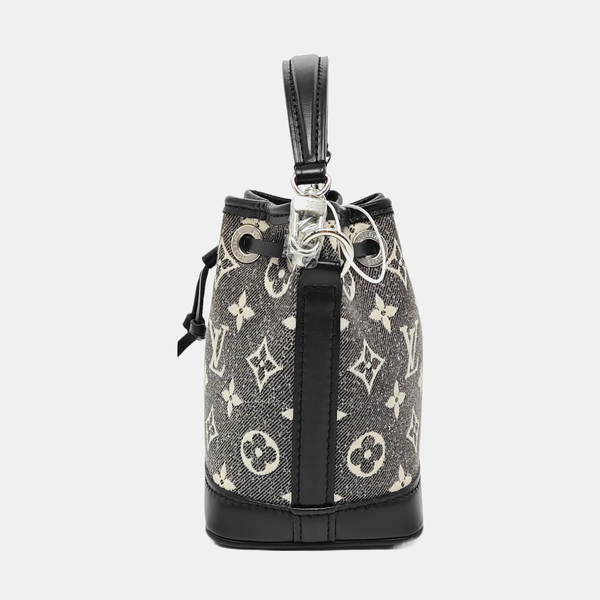 NOÉ Nano Monogram Canvas Gray