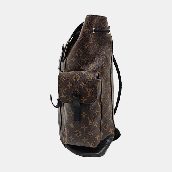 CHRISTOPHER MM Monogram Coated Canvas Brown