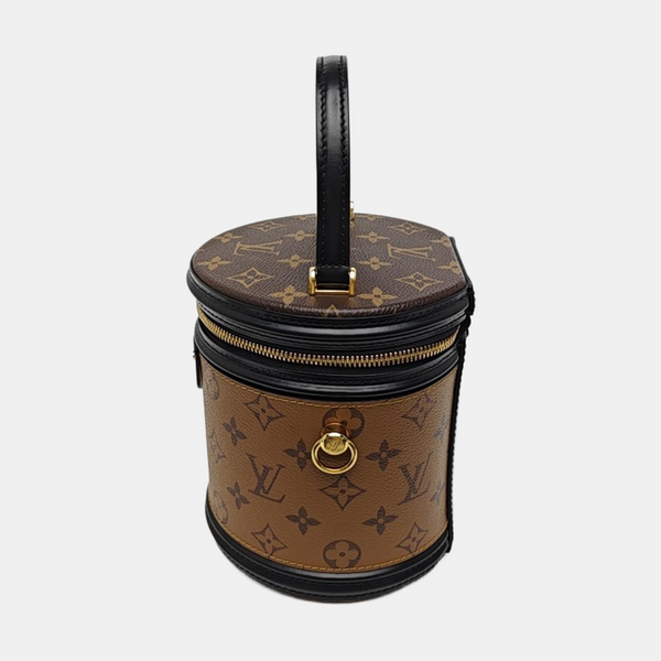 CANNES PM Monogram Coated Canvas Brown