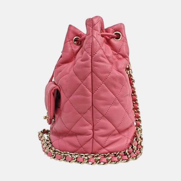 Quilted Calfskin Pink