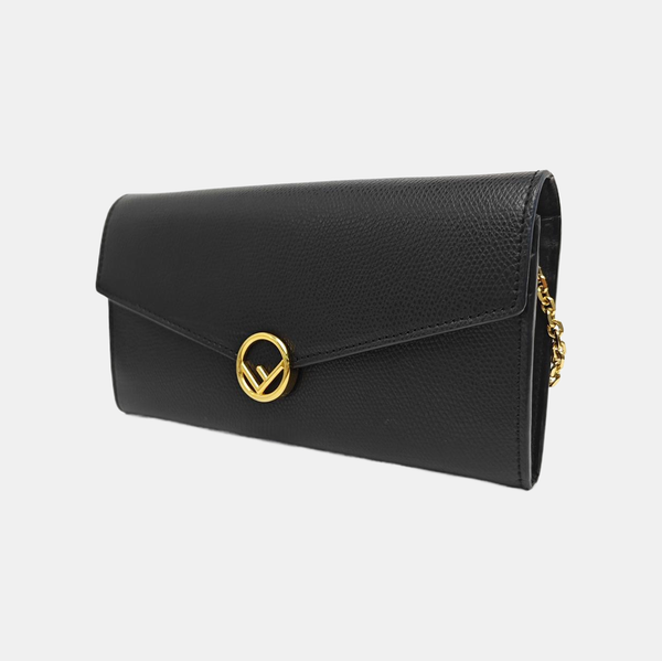 Calfskin Crossbody Bag Black