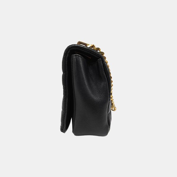 Lola Small Quilted Lambskin Black