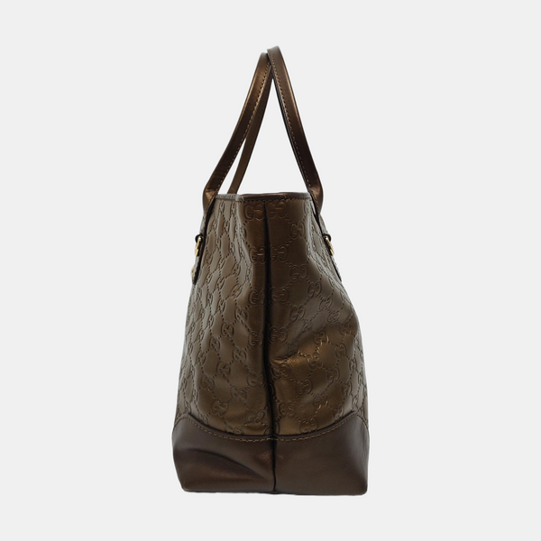 Heart Bit Monogram Calfskin Brown