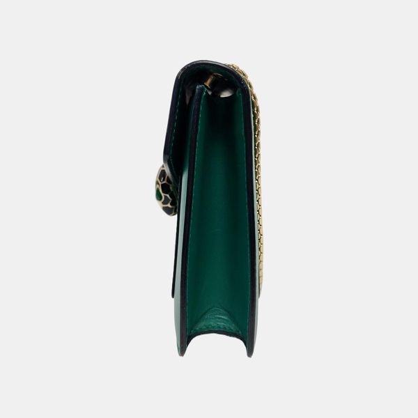SERPENTI FOREVER Small Calfskin Green