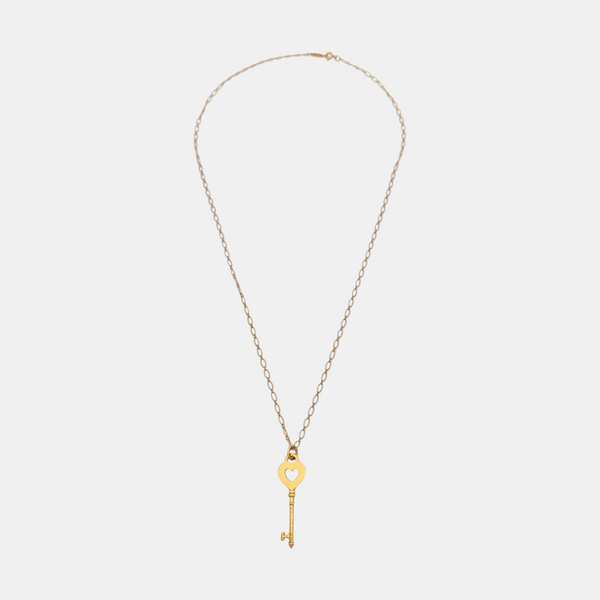 Tiffany Keys 18k Rose Gold Necklace