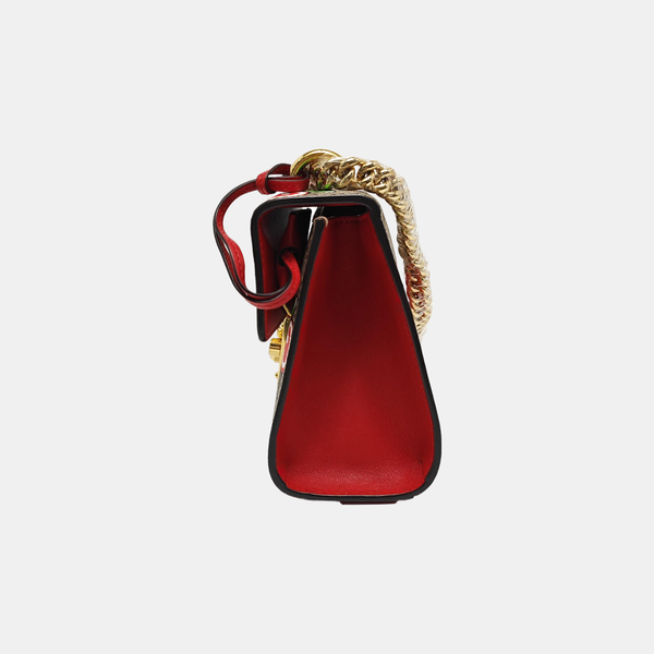 Padlock Small Monogram Coated Canvas Multicolor