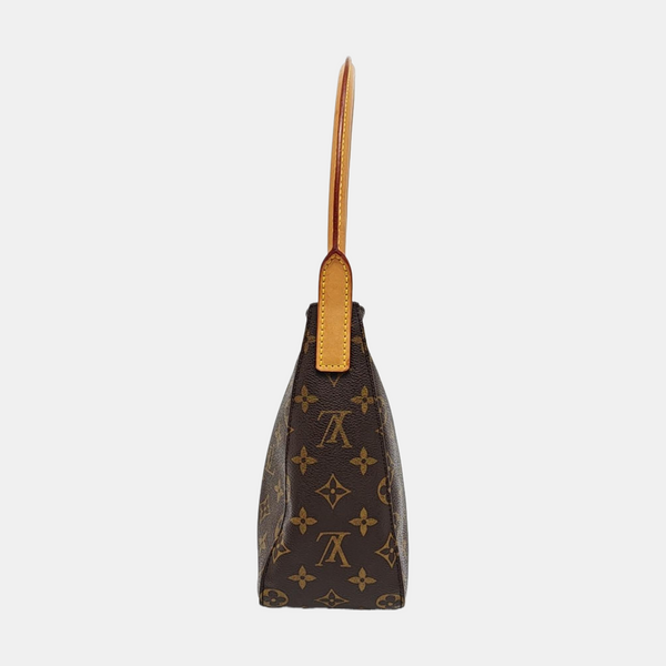 LOOPING MM Monogram Coated Canvas Brown