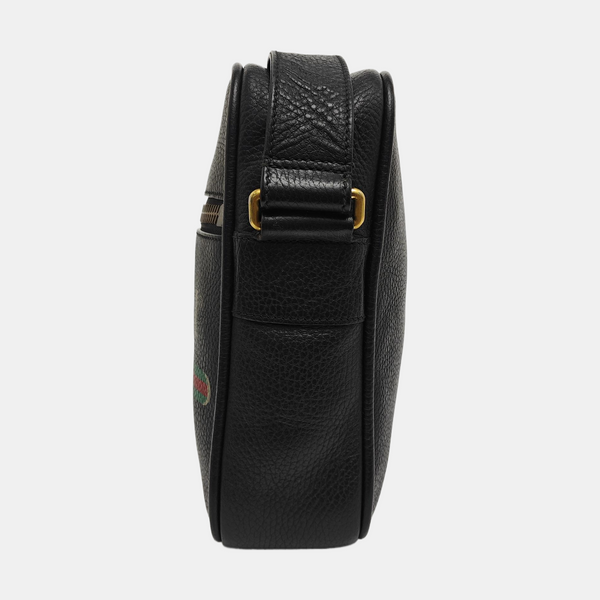 Print Calfskin Black