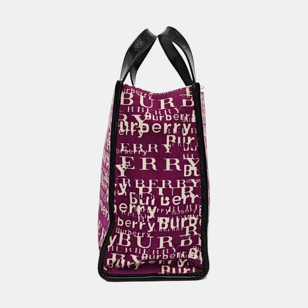 Canvas Tote Bag Pink