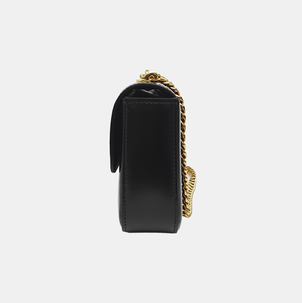 CLAUDE Calfskin Black