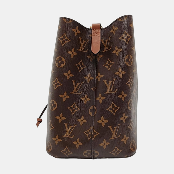 NÉONOÉ MM Monogram Coated Canvas Brown