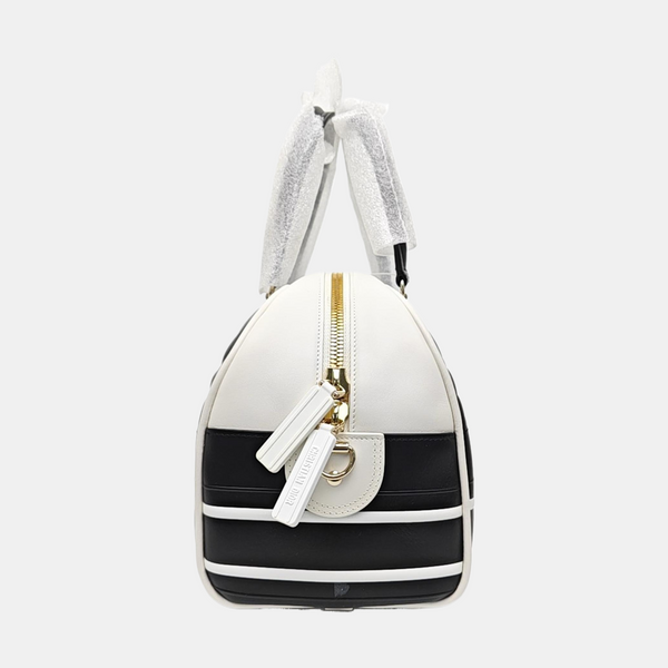 Vibe Medium Cannage Calfskin Black