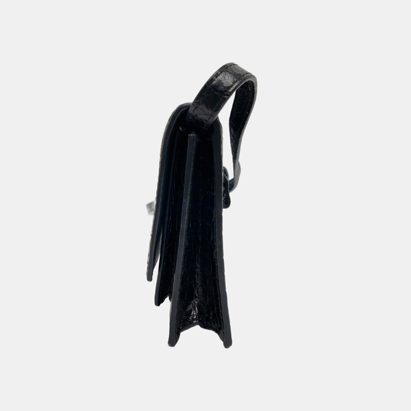 Sharp Calfskin Black