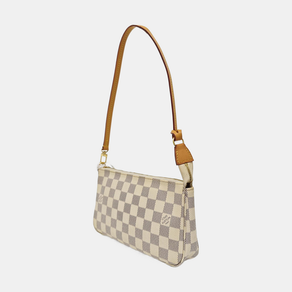 ACCESSOIRES GM Damier Azur Coated Canvas White