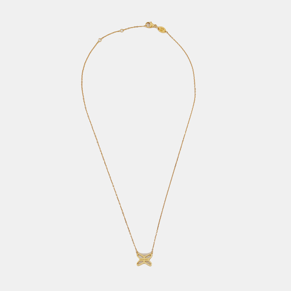 Jeux De Liens 18k Rose Gold Necklace