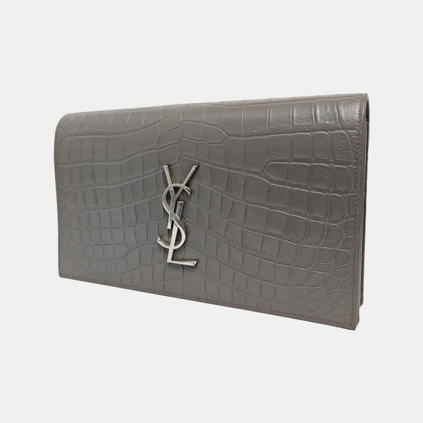 KATE Medium Calfskin Gray