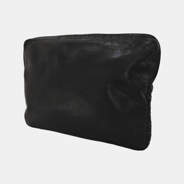 Calfskin Clutch Black