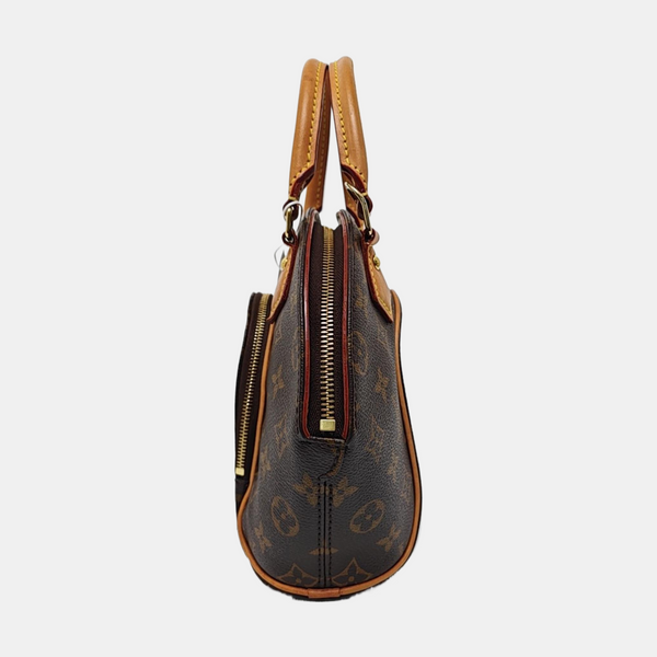 ELLIPSE Monogram Coated Canvas Brown