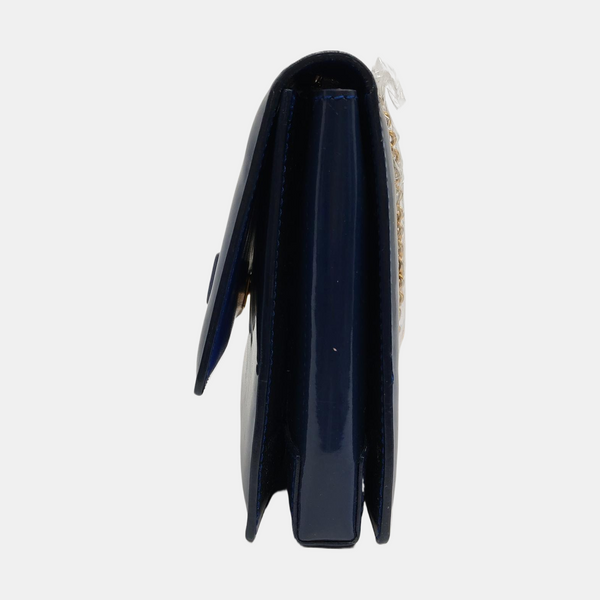 Ginny Calfskin Blue