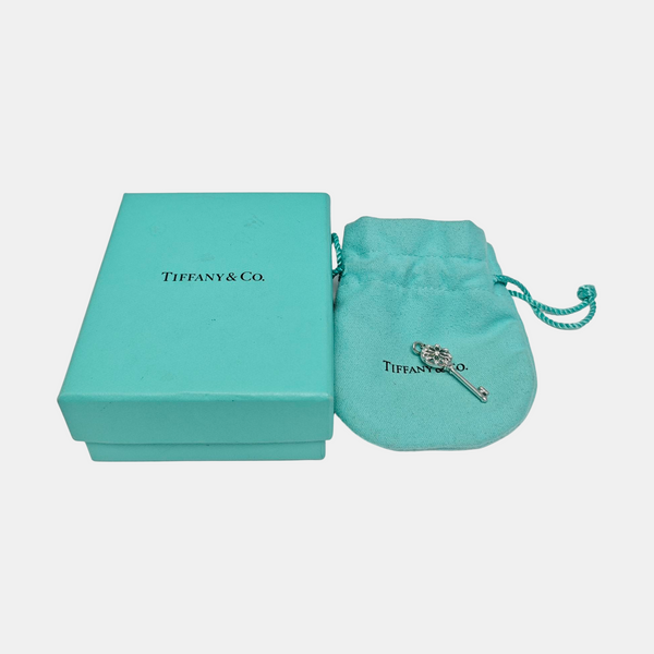 Tiffany Keys 18k Gold Silver Pendant